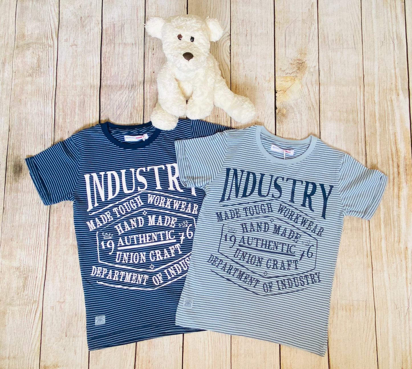 T-shirt rayé à manches courtes