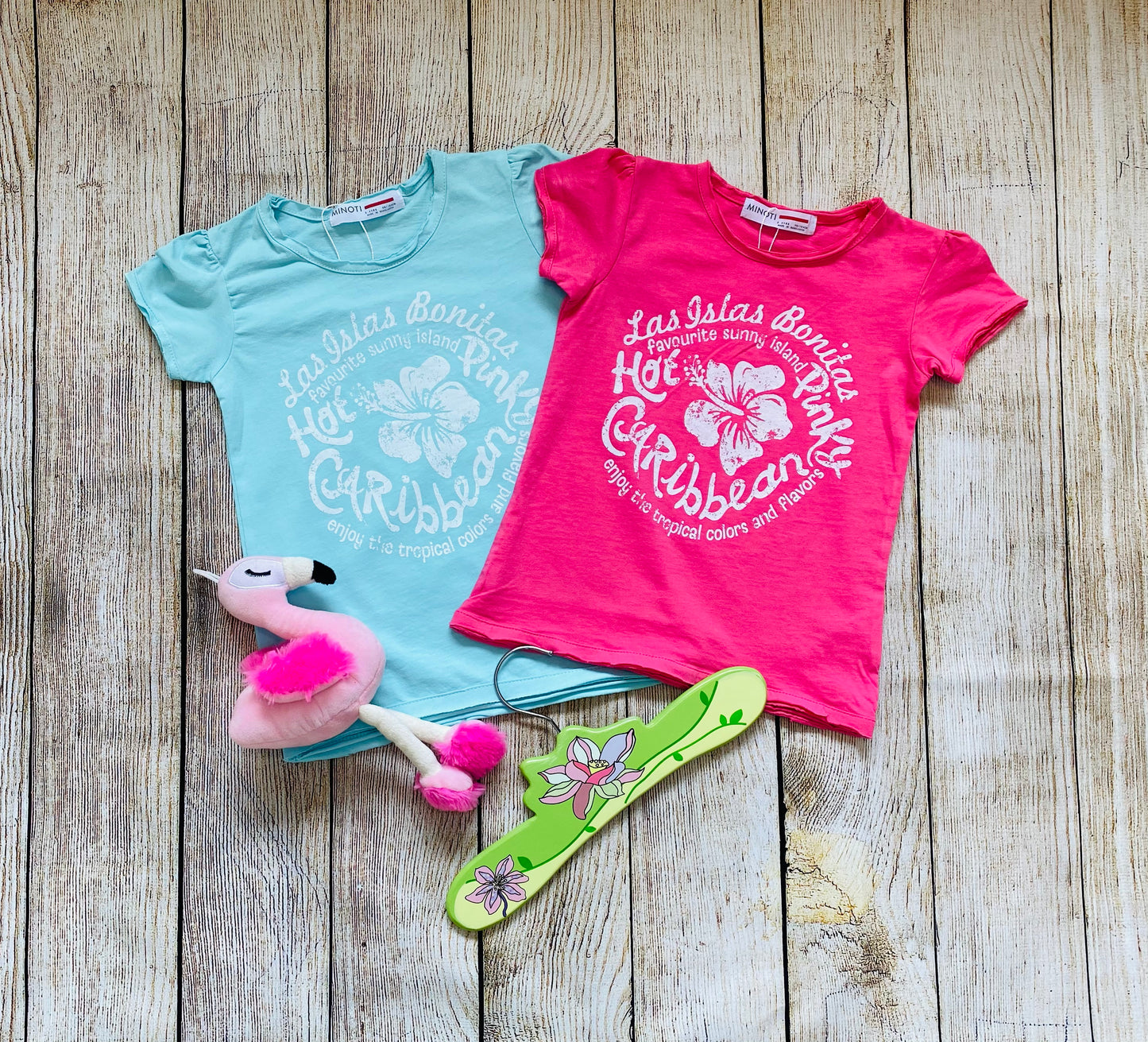 T-shirt à manches courtes imprimé motifs des Caraïbes