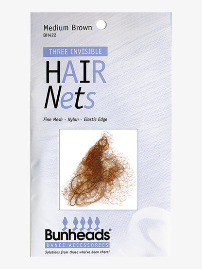 Paquet de 3 filets invisibles pour cheveux