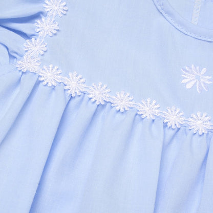 Spanish Style Romper with Embroidery detail