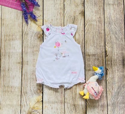 Traje de una pieza para bebé niña - Elefante bailarina